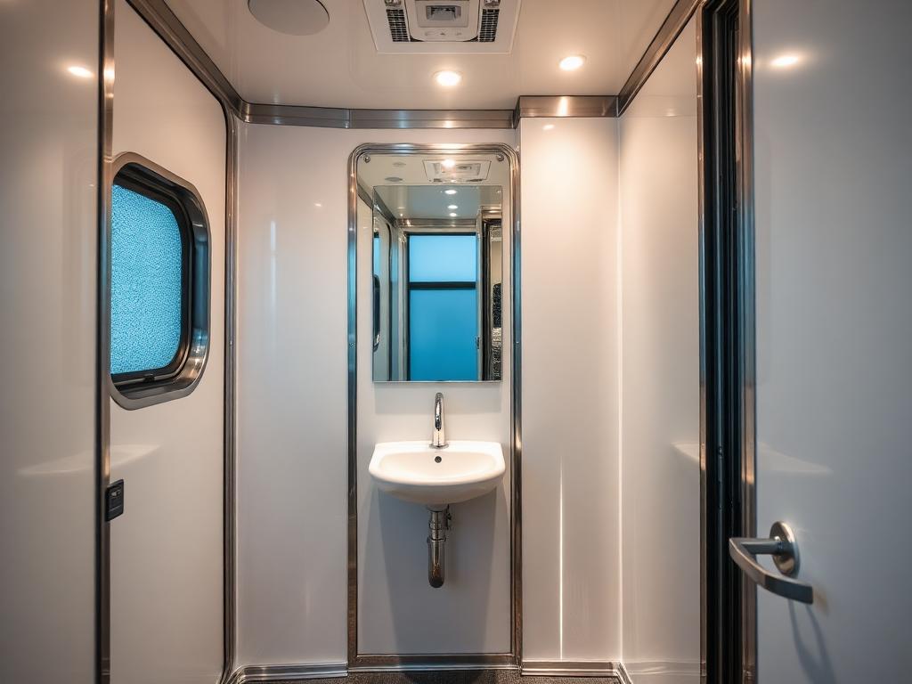 Luxury Restroom Trailers in Grove City, OH